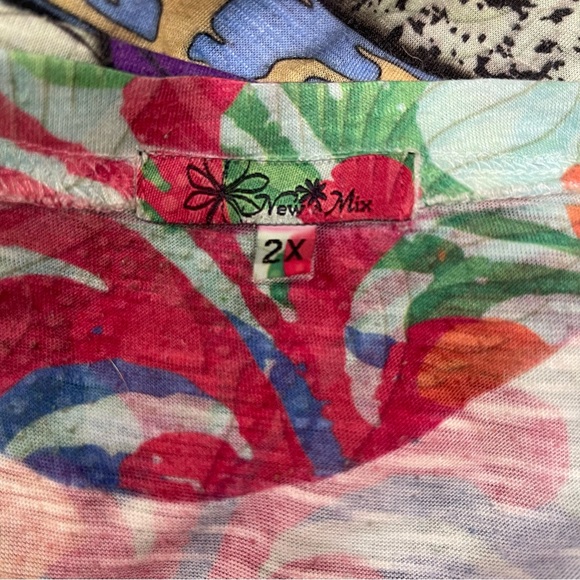 New Mix Y2K Retro Flash Tattoo Sparrow Hope Fitted Tee 2X - Picture 8 of 8